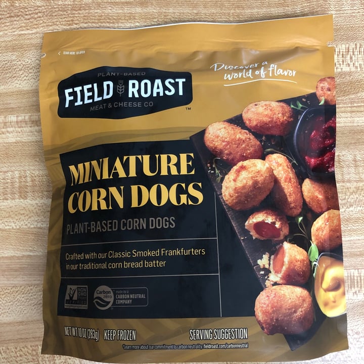 review photo of Field Roast Miniature Corn Dogs shared by @allveggies on 24 May 2022 - review