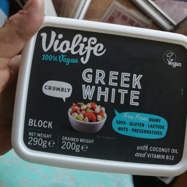 photo of Violife Greek White (Block/Panetto) shared by @imola on  16 Sep 2022 - review