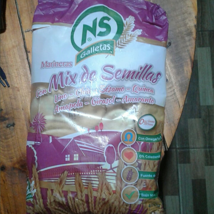 review photo of NS Galletas Galletas Marineras Mix de Semillas shared by @sofiromero on 10 Aug 2021 - review