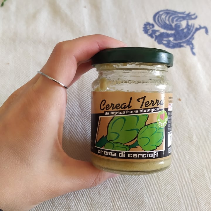 review photo of Cereal Terra Crema di Carciofi shared by @mariaterraroli on 29 Apr 2022 - review