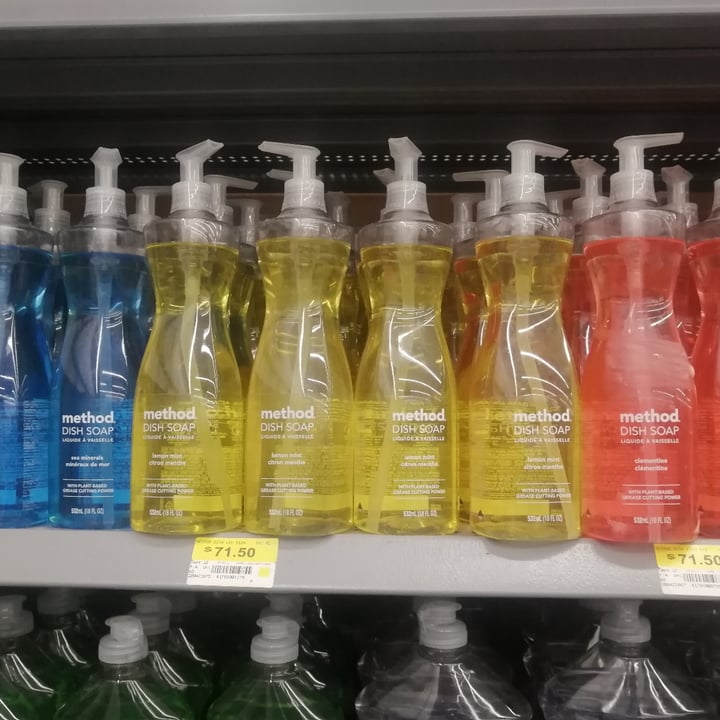 review photo of method Dish Soap Lemon Mint shared by @camilaeg on 21 Apr 2022 - review