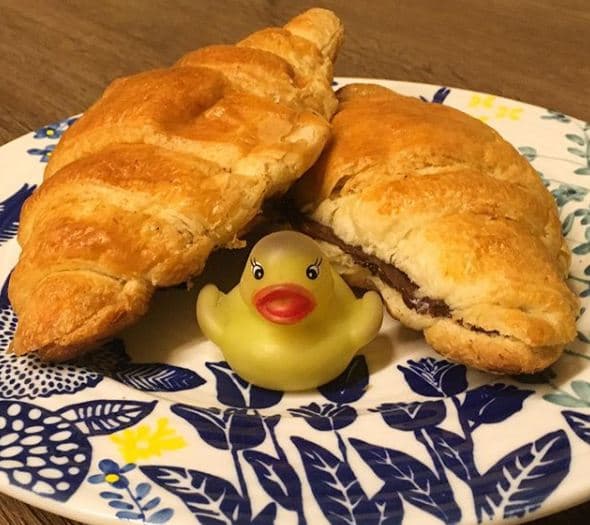 「Croissant rellenos」の料理の写真