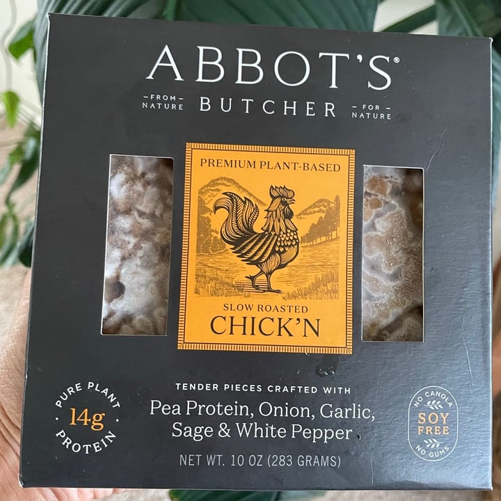 photo of Abbot's Butcher Premium Plant Based Chopped Chick'n shared by @elisacasillas on  10 Aug 2021 - review