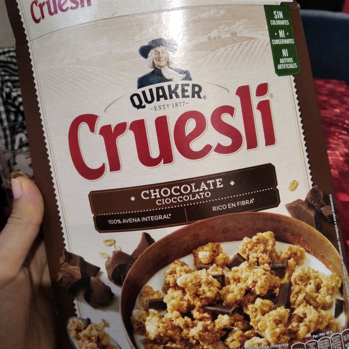 photo of Quaker Cruesli Chocolate  shared by @nicole13 on  17 Nov 2022 - review