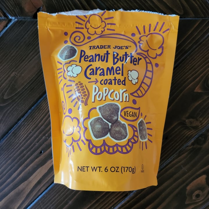 photo of Trader Joe's Peanut Butter Caramel Coated Popcorn shared by @rosieb33 on  06 Sep 2022 - review