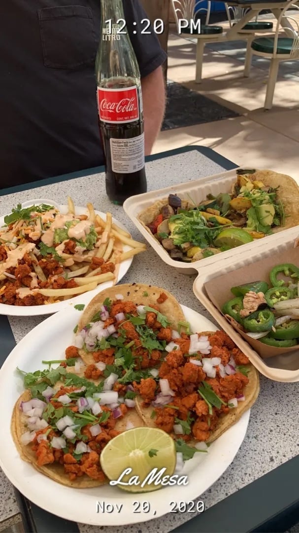 review photo of El Veganito Adobada Tacos shared by @shasiewicz on 19 Mar 2021 - review