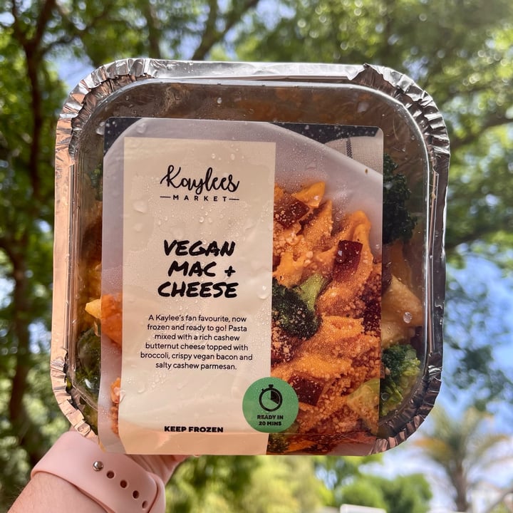photo of Kaylees market Vegan Mac + Cheese shared by @jeanne-marie on  29 Oct 2022 - review
