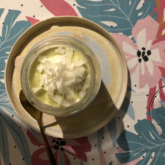 Foto del piatto “Pie de limón y coco”