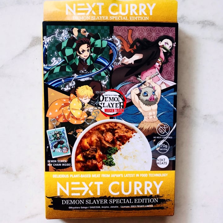 photo of Next Meats Next Curry (Demon slayer edition) shared by @consciouscookieee on  17 Sep 2021 - review