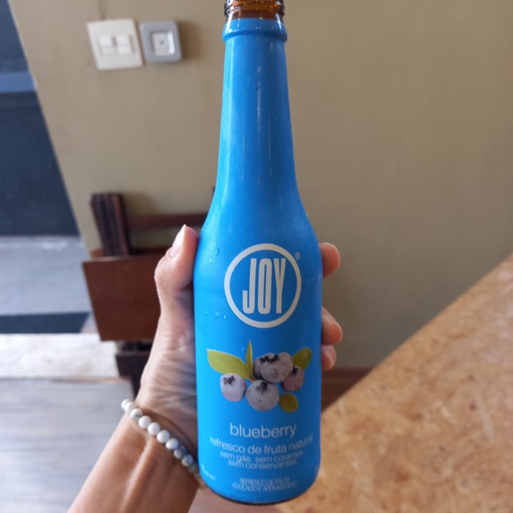 photo of Joy Refresco de fruta natural sabor blueberry shared by @danimarques on  03 Apr 2022 - review
