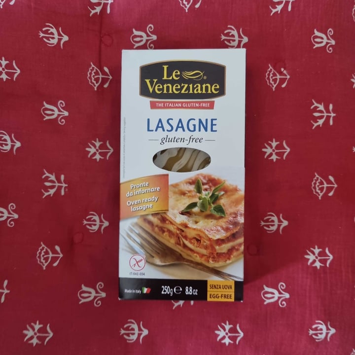 photo of Le veneziane Lasagna senza glutine shared by @aidacomeseibella on  13 Jul 2022 - review