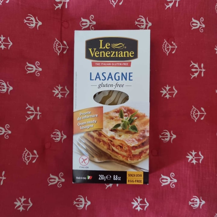 review photo of Le veneziane Lasagna senza glutine shared by @aidacomeseibella on 13 Jul 2022 - review