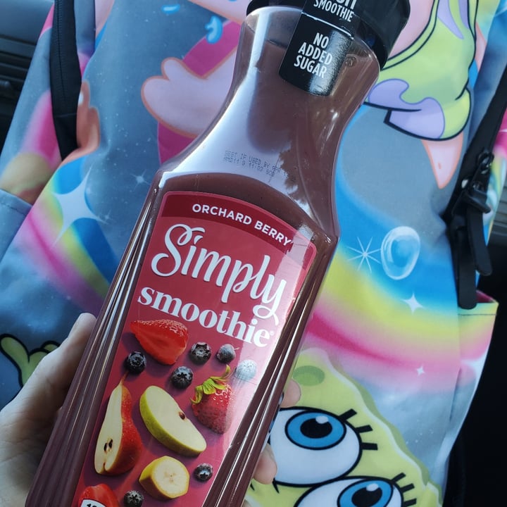 photo of Simply Smoothy Orchard berry shared by @mewinabubble on  26 Feb 2022 - review