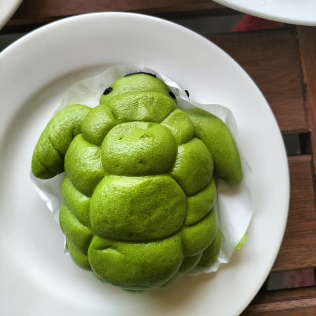 Photo of the dish “Little turtle bun 🐢”