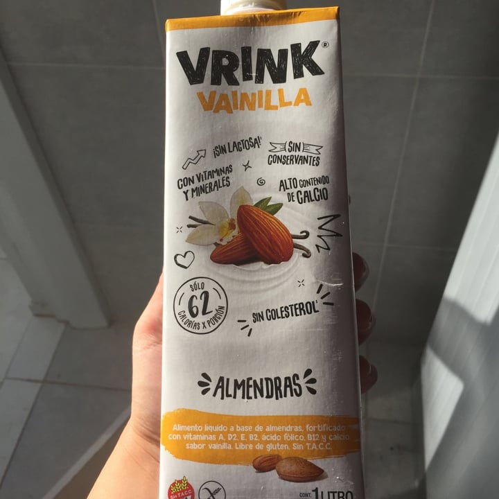 photo of Vrink Vrink Vainilla de Almendra shared by @olitas on  31 Dec 2020 - review