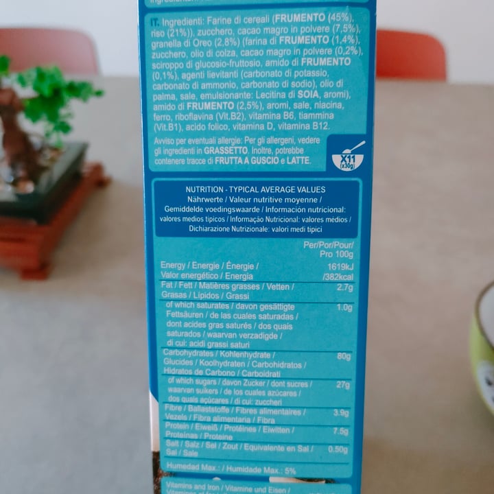 photo of  Mondelēz International Cereal O's shared by @veganadvisor on  17 Jun 2022 - review