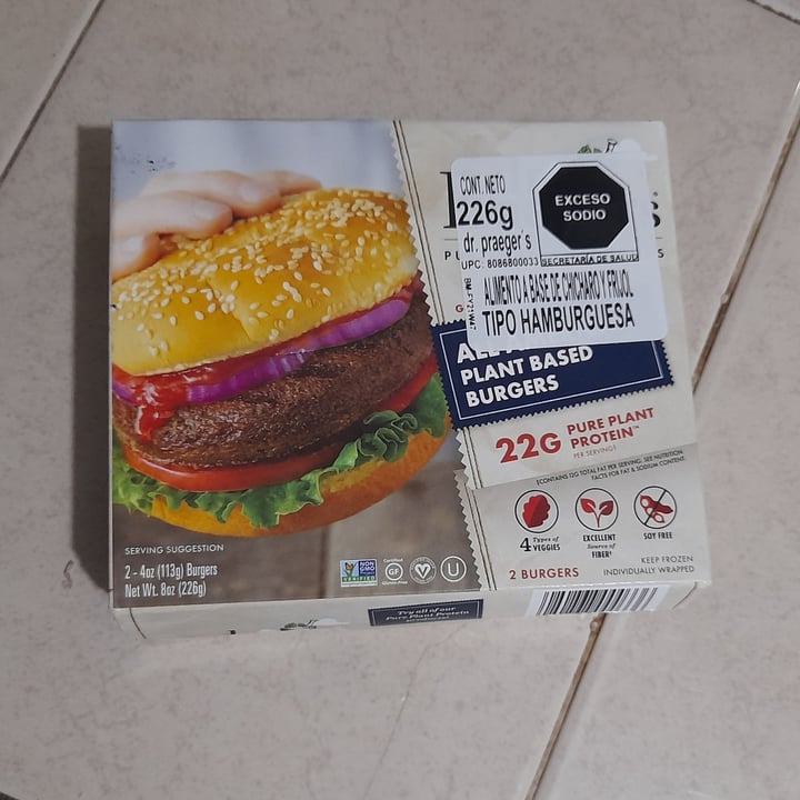 review photo of Dr. Praeger's All American Veggie Burger shared by @jossiemdzz on 13 Oct 2021 - review