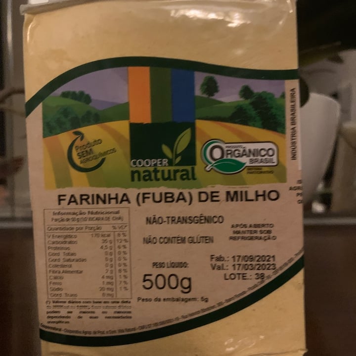 photo of Coopernatural Farinha De Milho  - Fubá shared by @moonangel on  09 May 2022 - review