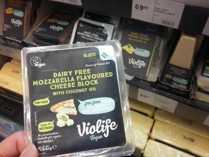 photo of Violife Mozzarella Flavor Block shared by @teaganogorman on  28 Nov 2019 - review