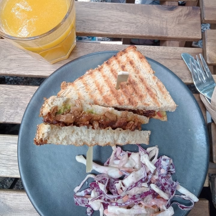 review photo of Café Vegetal Sándwich BBQ shared by @maymaggie on 19 Apr 2021 - review