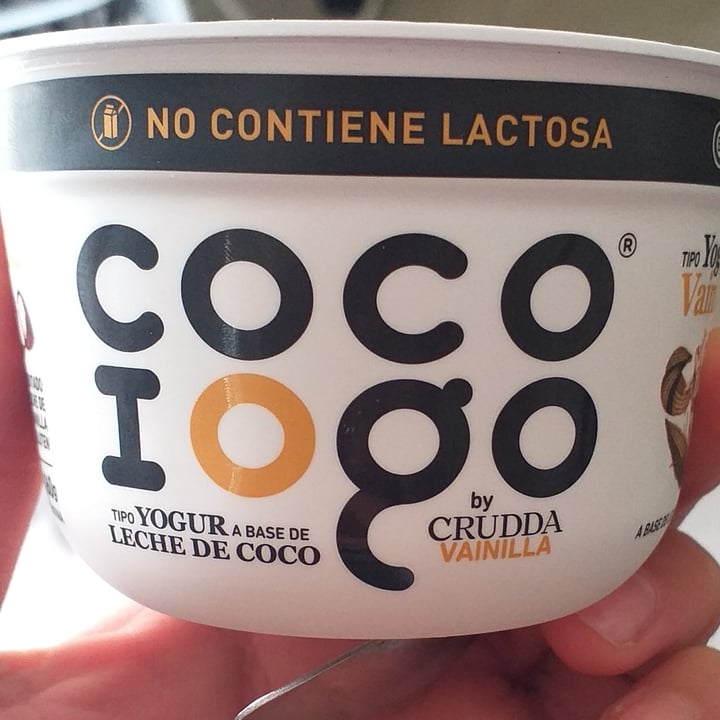 photo of Crudda Yogur a Base de Coco sabor Vainilla shared by @melinamelinacc on  10 Aug 2021 - review