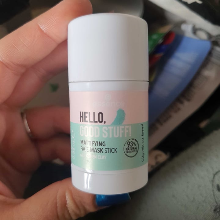 photo of Essence  Hello, good stuff! Mattifying face mask stick shared by @htsilvia on  21 Feb 2022 - review