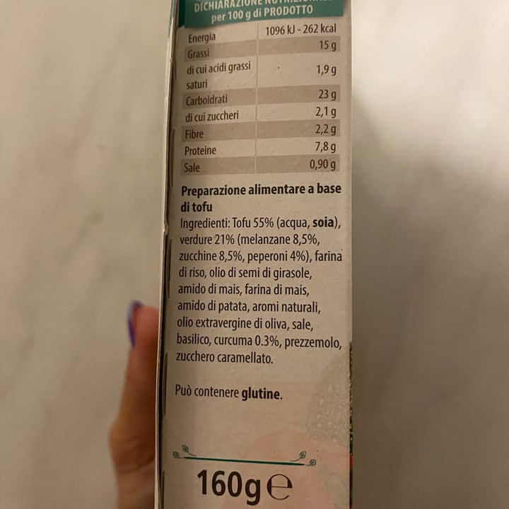 photo of ALIFREE FODMAP Natura nuova Mini burger alla mediterranea shared by @lilianasch on  20 Oct 2022 - review