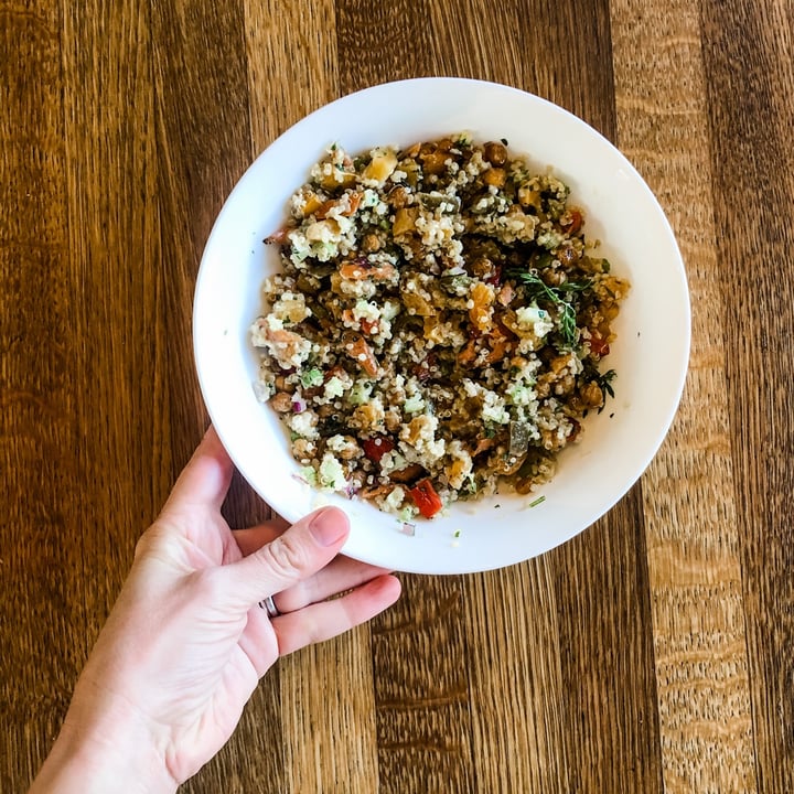 photo of The Deli Restaurant at Boschendal Vegan Chickpea And Quinoa Salad shared by @keribainborough on  15 Jun 2021 - review