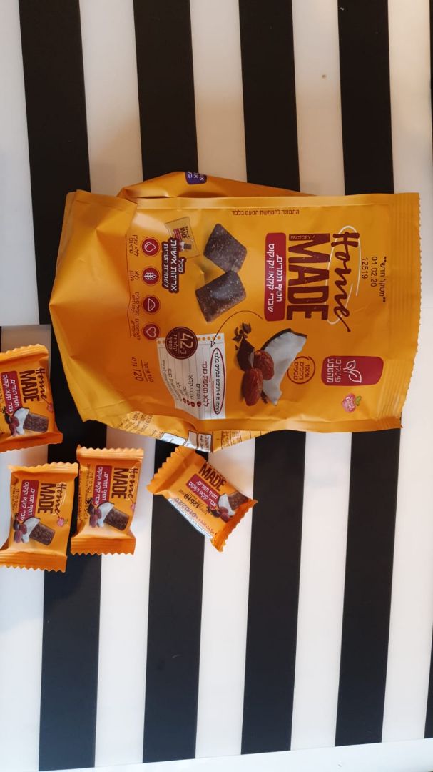 review photo of פינוקים מהטבע חטיף תמרים עם קוקוס וקקאו shared by @irislevi on 22 Jan 2020 - review