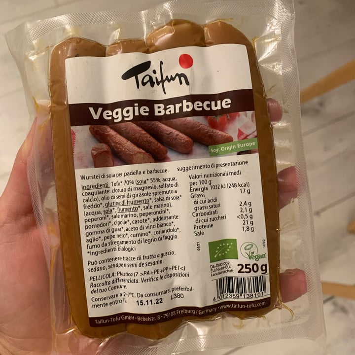 photo of Taifun Veggie Barbecue shared by @virginiapatafi on  14 Sep 2022 - review