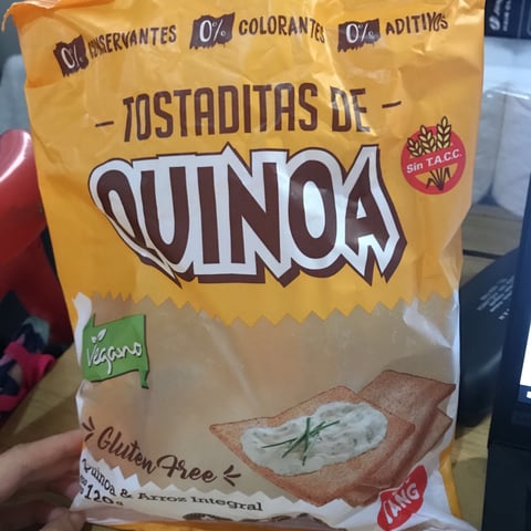 Tostaditas de Quinoa