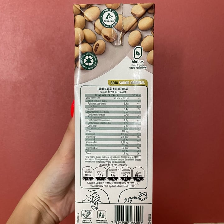 review photo of Ades Soja Sabor Original shared by @isalorenza on 02 May 2022 - review