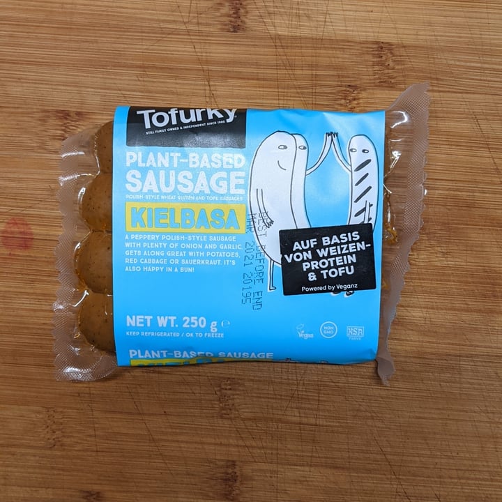 photo of Tofurky Plant-Based Sausage Kielbasa shared by @frauknabe on  09 Dec 2020 - review