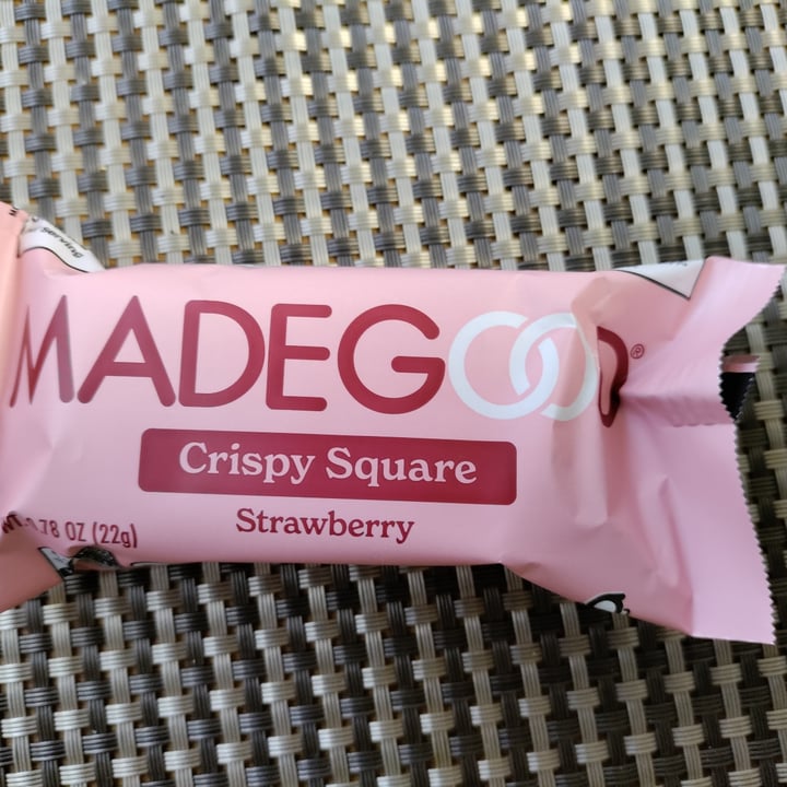 photo of Made Good Strawberry Crispy Squares shared by @ally1989 on  28 Mar 2022 - review