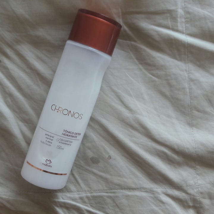 photo of Natura Chronos tonico detox hidratante shared by @manetofu on  29 Oct 2020 - review