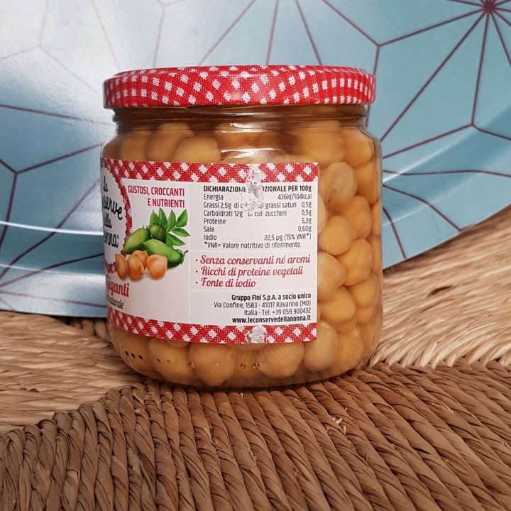 photo of Le conserve della nonna Ceci giganti cotti al naturale shared by @zampalgot on  03 Sep 2022 - review