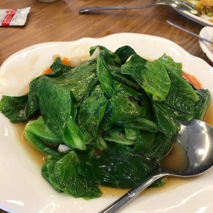 photo of Greenland Vegetarian Restaurant Stir Fried Season Greens shared by @applepancakes on  21 Aug 2020 - review