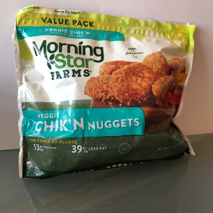 review photo of MorningStar Farms Veggie Chik’ N Nuggets shared by @vivianellingson on 10 May 2022 - review