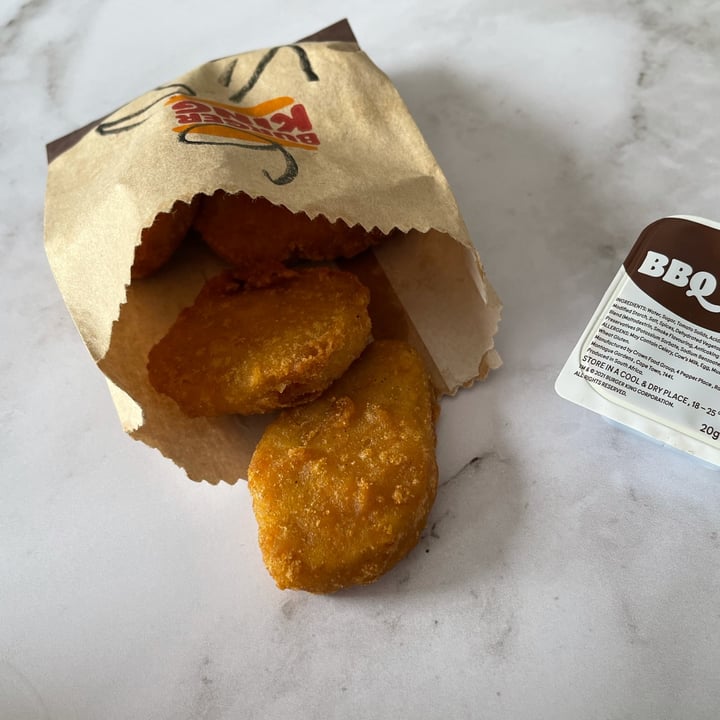 photo of Burger King South Africa Vegan Nuggets shared by @theleafeaters on  03 Oct 2021 - review