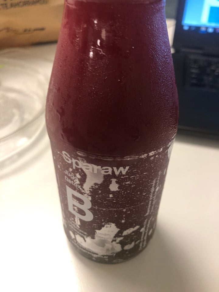 photo of Sparaw Jugo detox B shared by @ivettesos on  04 Mar 2020 - review