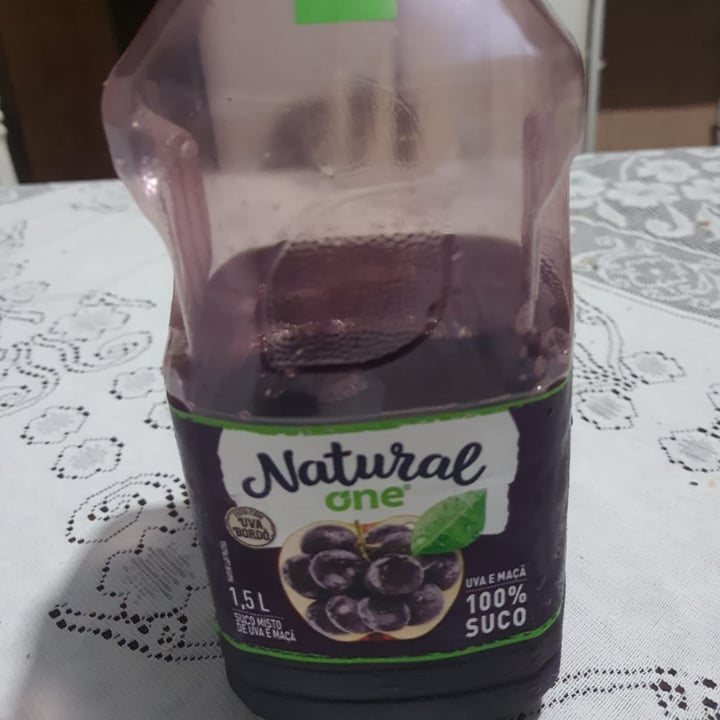 photo of Natural One Suco misto de uva e maçã shared by @laurinhaalvares on  30 Dec 2021 - review