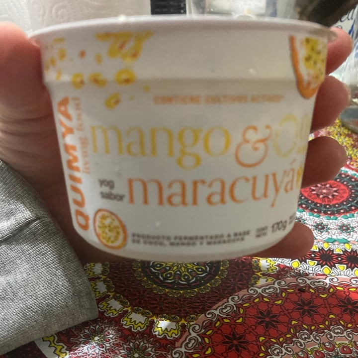 photo of Quimya Yogurt Mango Maracuya shared by @valentinaenecoiz on  19 Apr 2021 - review