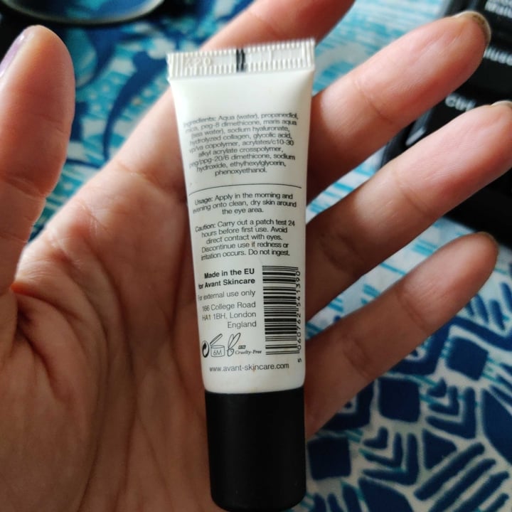 review photo of Avant Skincare Pro radiante brightening eye final touch shared by @evilpinkitty on 10 Dec 2021 - review