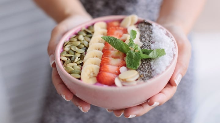 photo of Doppio Cafe Sloothie bowl shared by @jessicahayha on  03 Apr 2020 - review