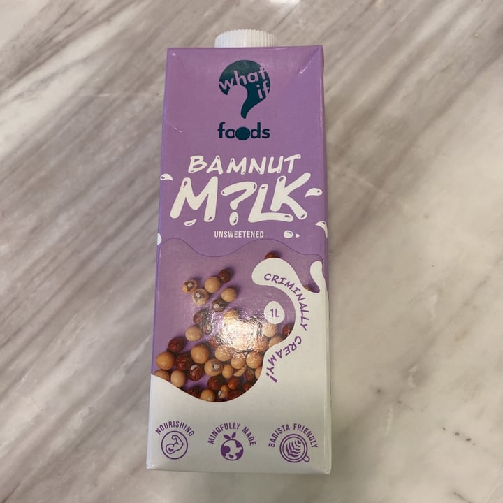 photo of WhatIF Foods BAMnut Plant Based Milk - Everyday shared by @camn on  23 Sep 2021 - review
