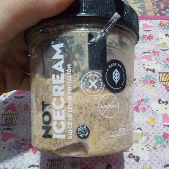 photo of NotCo Not Icecream Dulce de Leche Tentación shared by @andreitapobre on  20 Nov 2020 - review