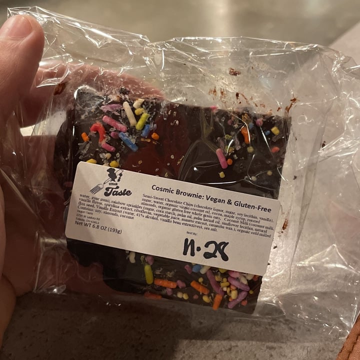 photo of BREW coffee bar Cosmic brownie shared by @igoracorinte on  26 Nov 2022 - review