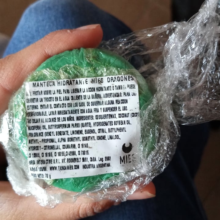 review photo of Mies Manteca hidratante shared by @flor6 on 01 Sep 2021 - review