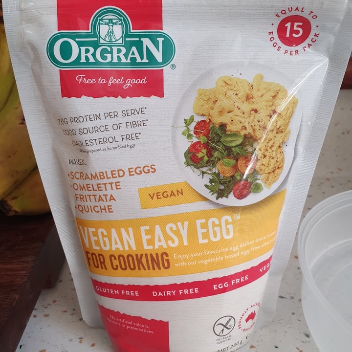 photo of Orgran Vegan Easy Egg shared by @aprilh on  18 Jul 2021 - review