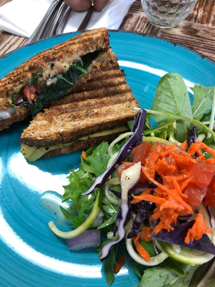 photo of Food For Thought Vegan panini Vegan Bacon shared by @sashawilliams on  22 Jan 2020 - review